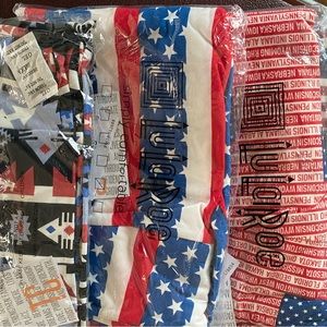 Lot of 4 new  Americana Lularoe Leggings